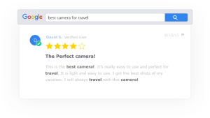 Rating helps a consumer understand whether a purchase may be a good deal