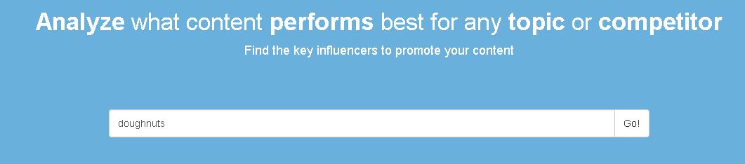 Find great content ideas for Instagram on Buzzsumo
