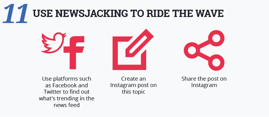 Instagram marketing tip: follow trends