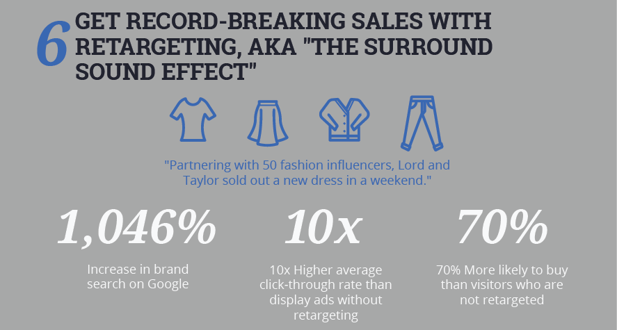 Retarget followers on Instagram