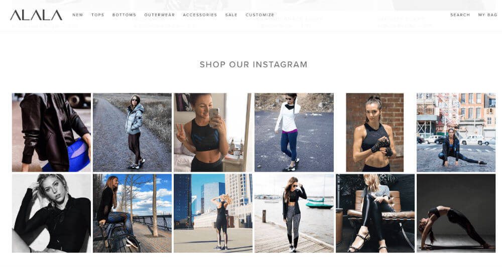Instagram customer photos as a social proof marketing tactic