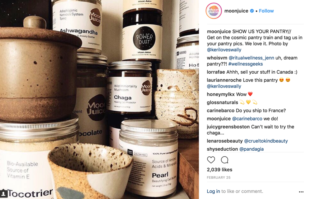 moon juice ecommerce