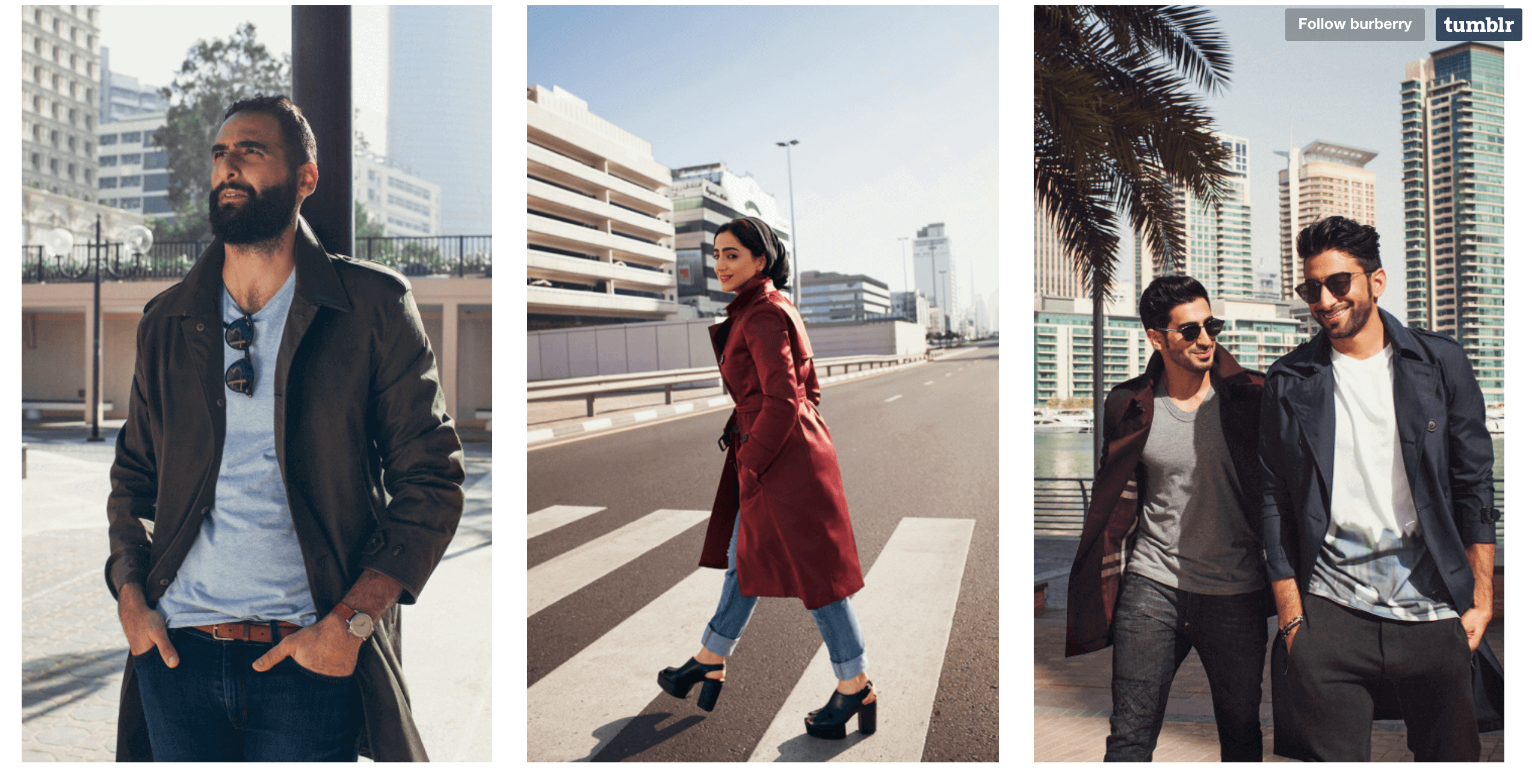 customer inspiration burberry