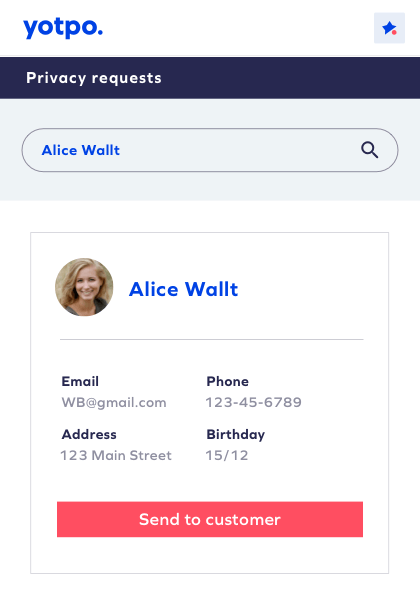Automate privacy requests