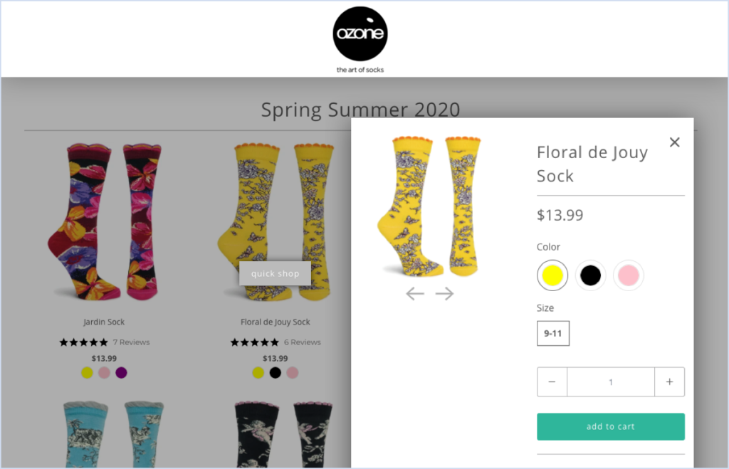 ozonesocks The Best Shopify Store Examples That Will Inspire Your Brand 1