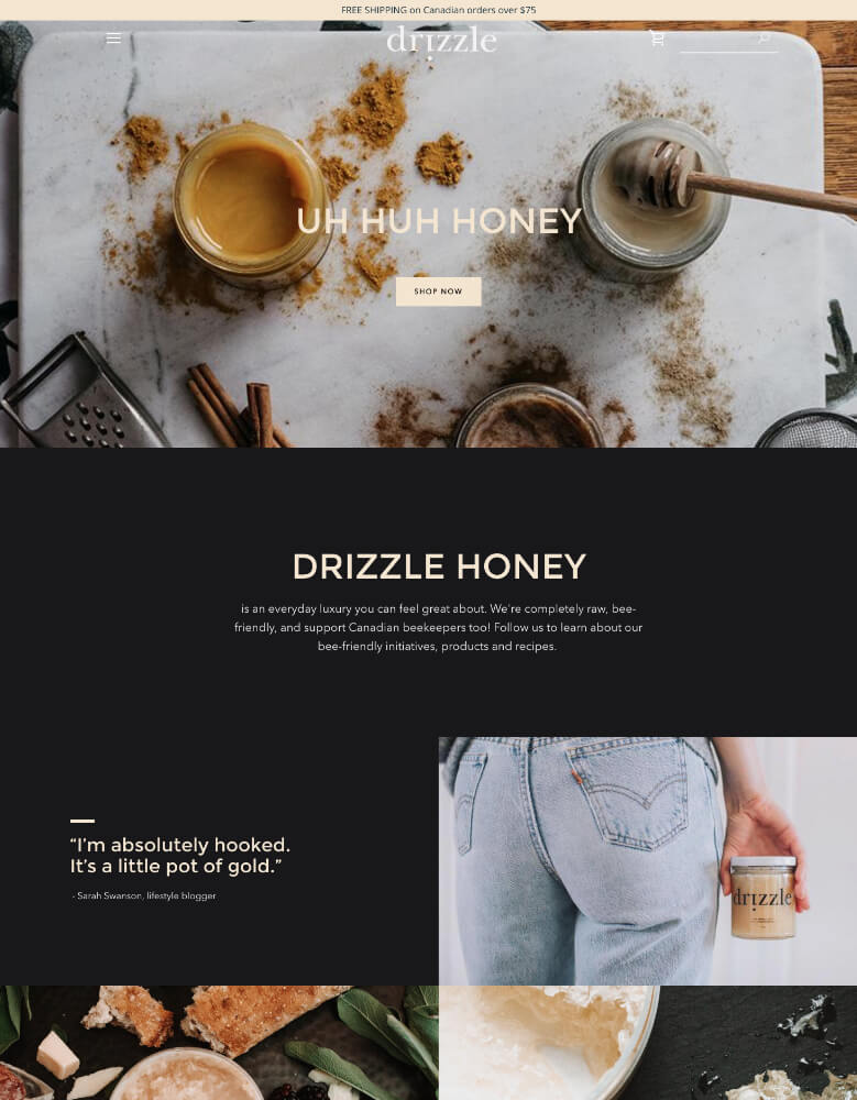 Narrative Shopify Theme