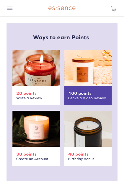 ways to earn points mockup