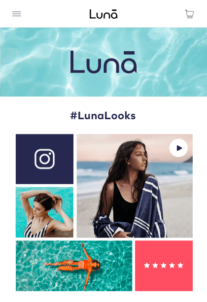 Photos and videos gallery mockup 