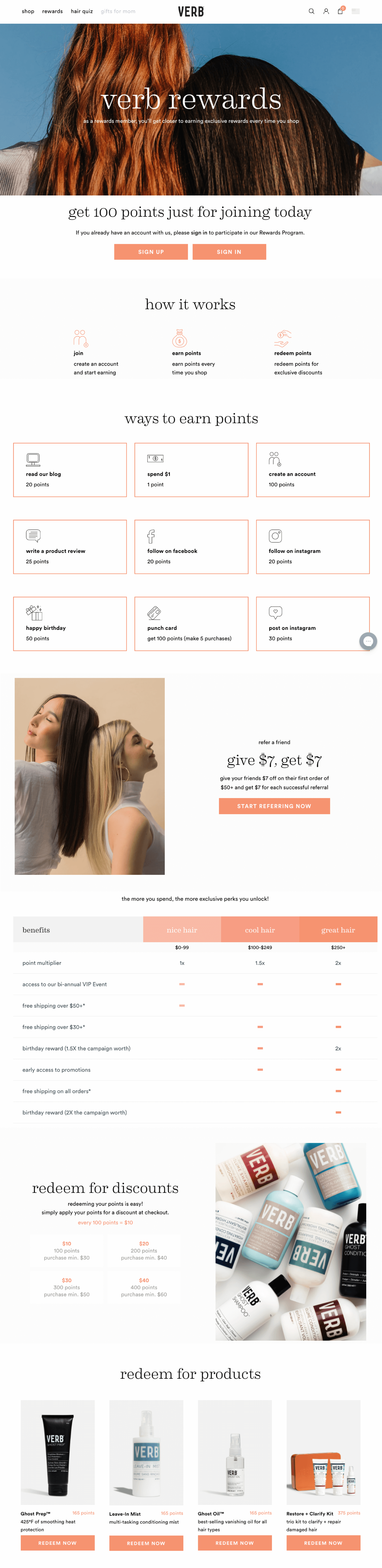 verb loyalty program inner pic Verb maximise la CLTV grâce à des récompenses de fidélisation pour la preuve sociale 2 verb loyalty program inner pic Verb maximise la CLTV grâce à des récompenses de fidélisation pour la preuve sociale 1