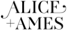 Alice + Ames logo