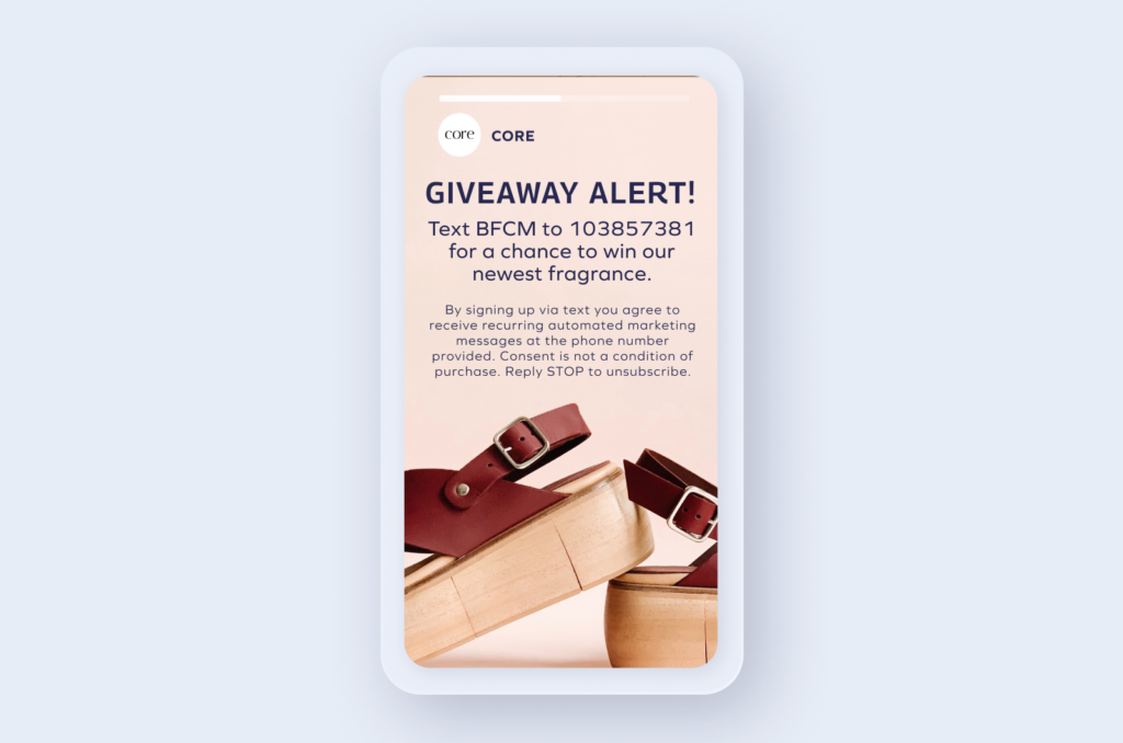 Collect SMS & Email subscribers