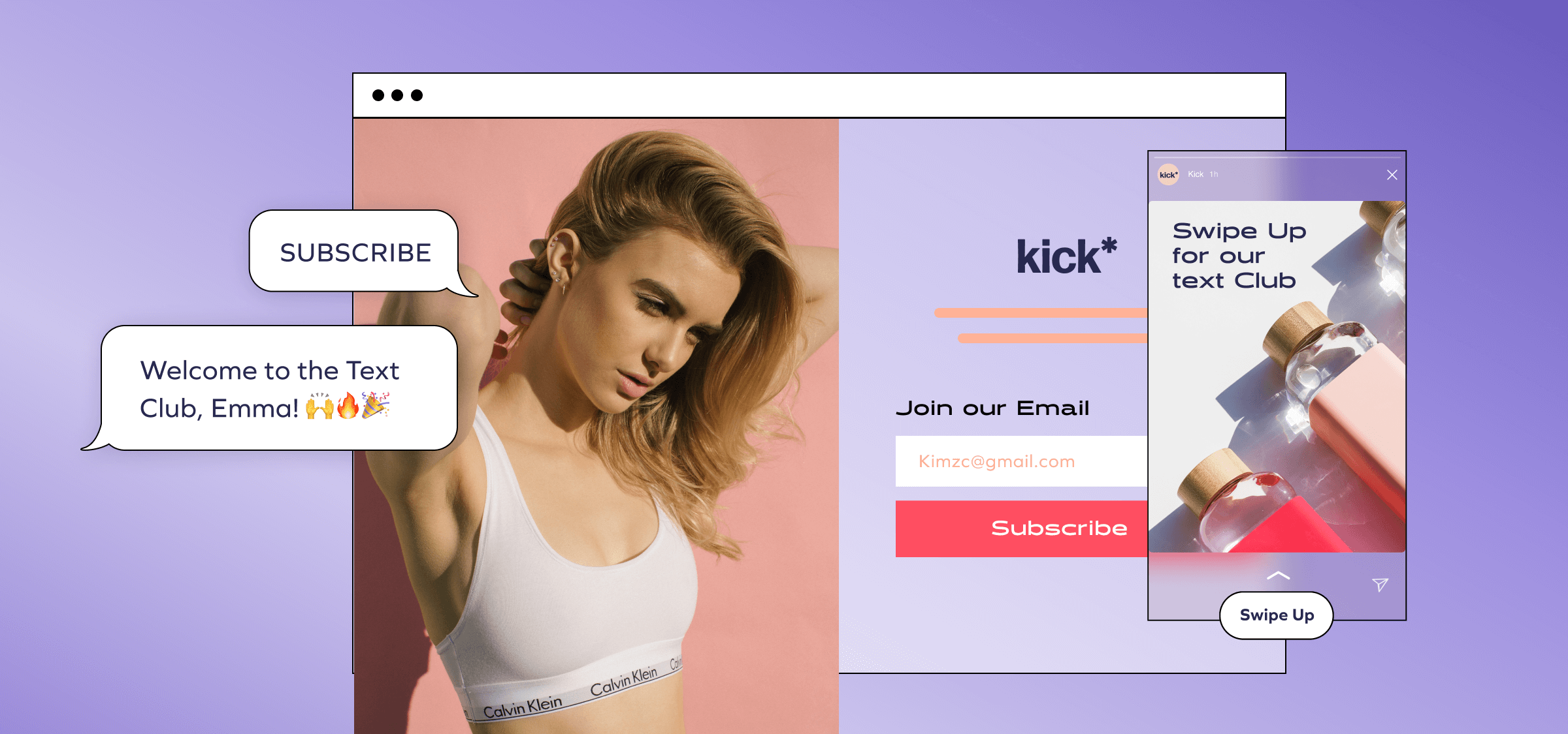 Collect SMS & Email Subscribers Wherever Your Customers Are