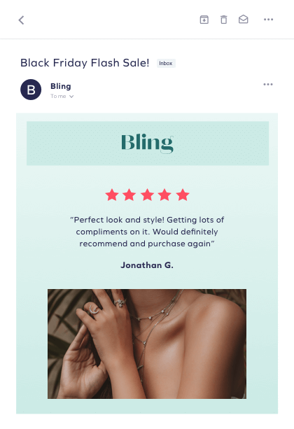 product reviews mockup