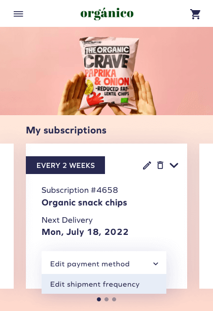 subscription mockup