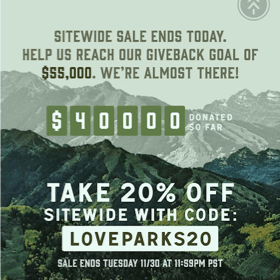 Parks Project sale advertisement