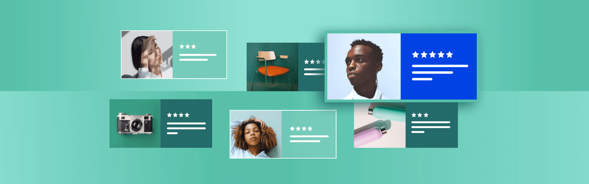 Reviews are powerful for new and returning customers 