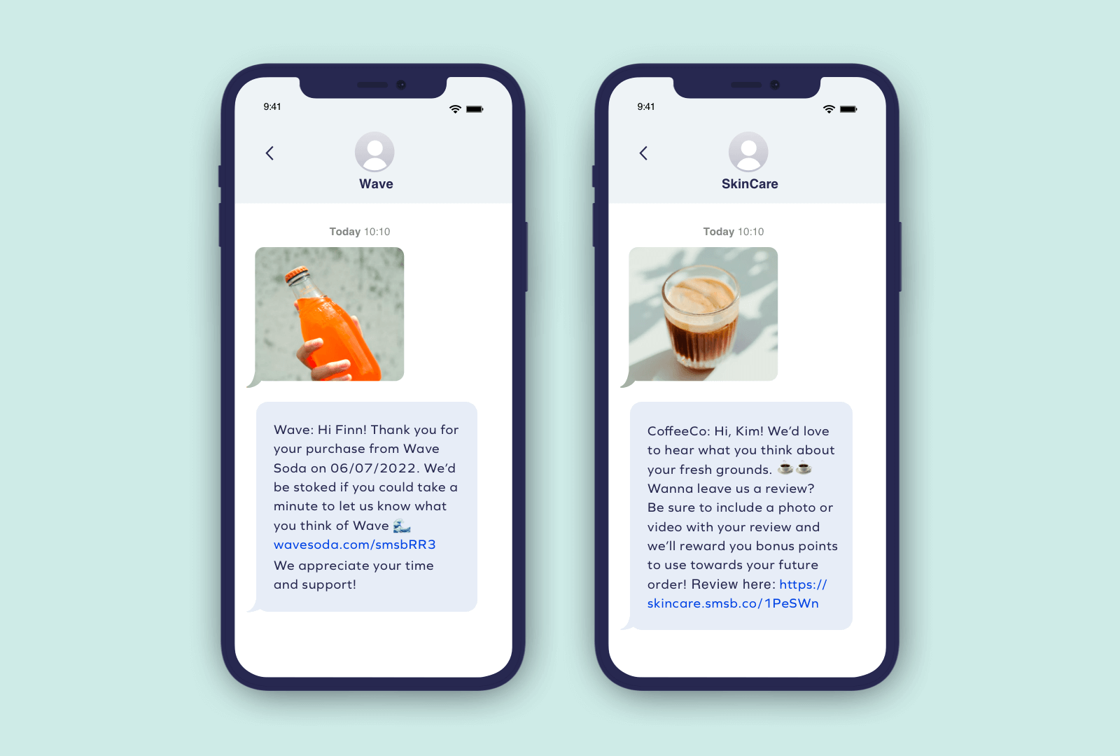 Demande d'avis sur le SMS