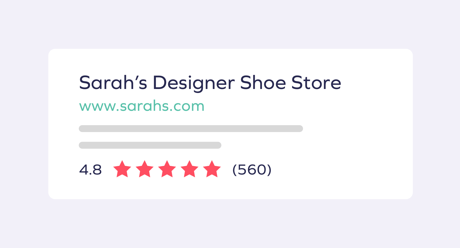 Once Google seller reviews are added, they appear on text ads, shopping ads, and free listings