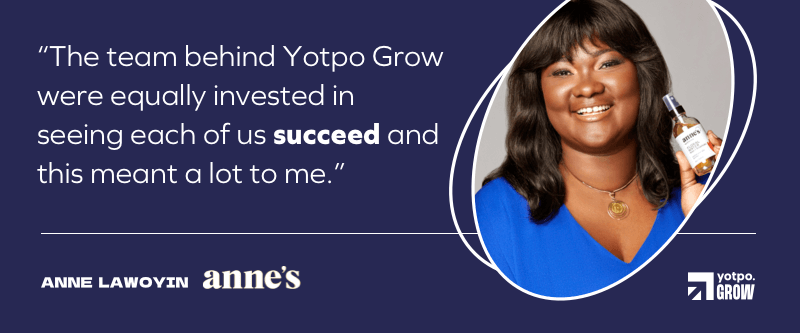 Anne Lawoyin How Far They’ve Come: Yotpo Grow Brands, One Year Later 5