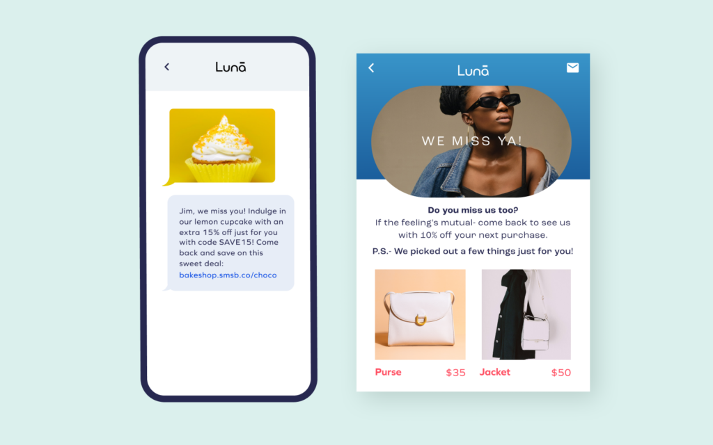 Flux de SMS et d'Email pour le BFCM