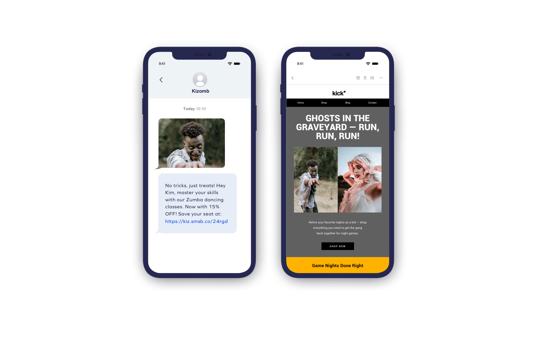 2 20 Spooktacular Halloween SMS & Email Templates 15