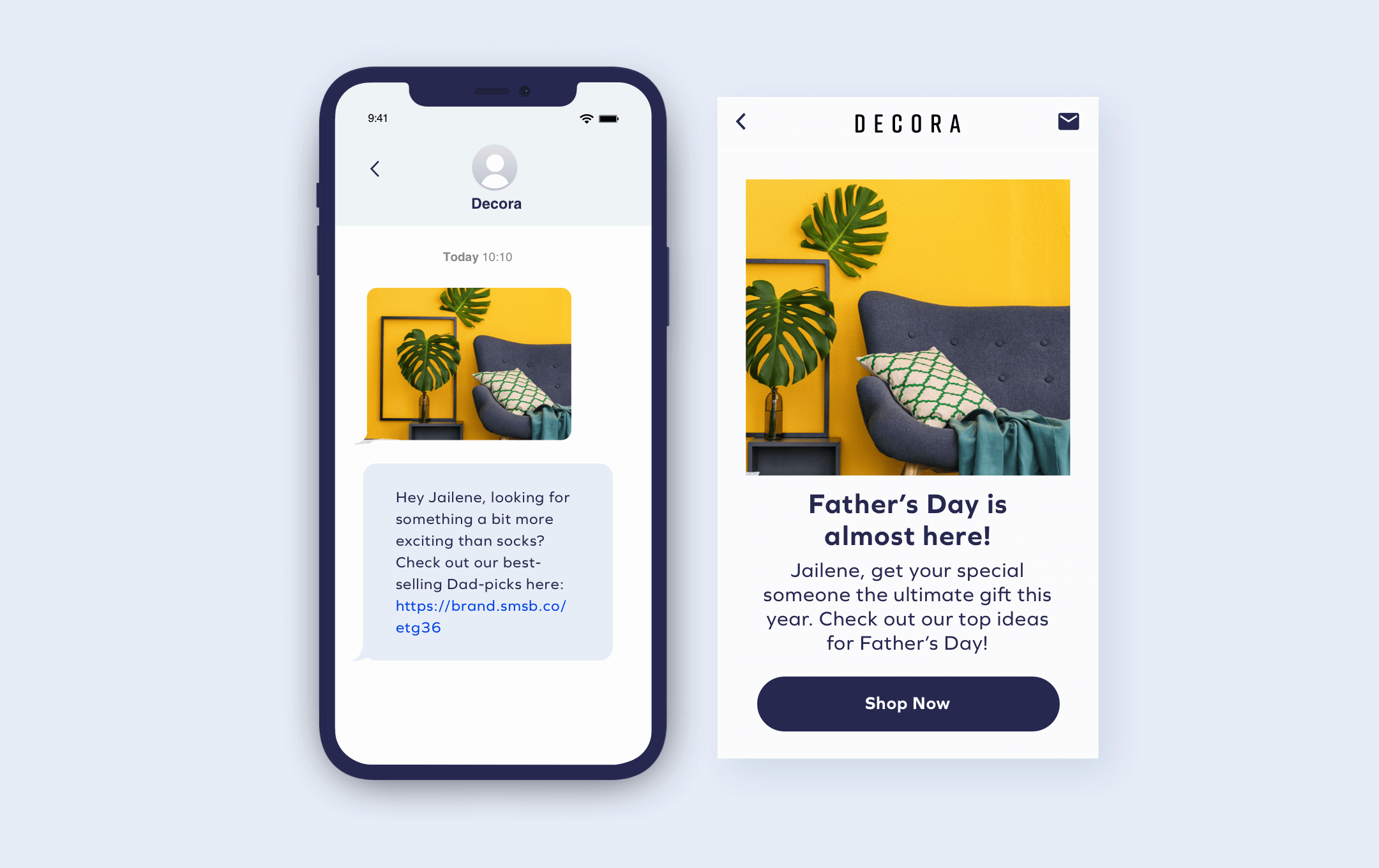 Mockup 3@2x 1 12 modèles de SMS et d'Email pour le Jour des Pères 17