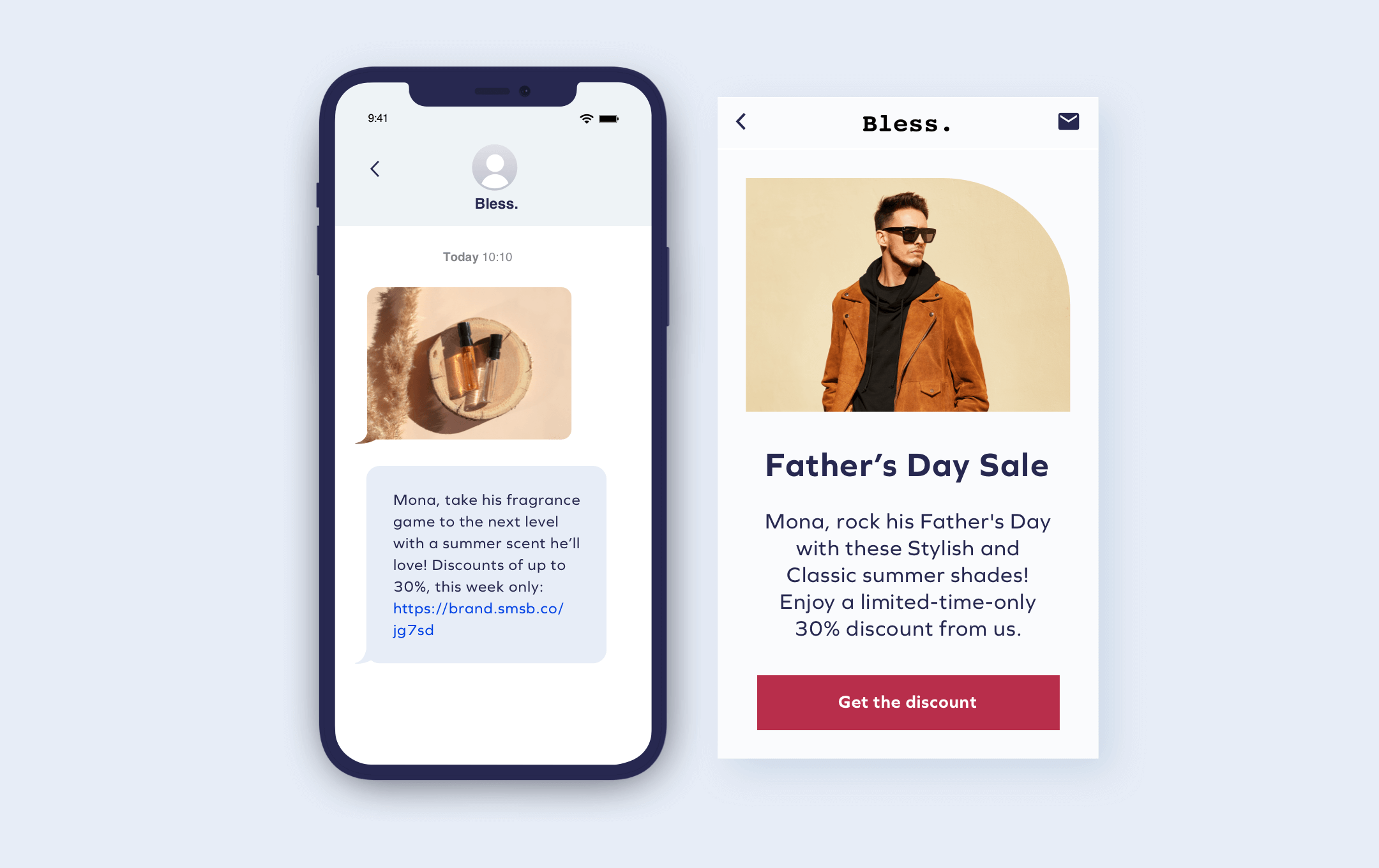 Mockup 5@2x 1 12 modèles de SMS et d'Email pour le Jour des Pères 21