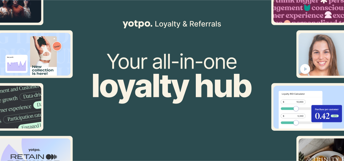 Yotpo: Mockup of Resource Hub Poster