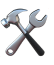Wrench and Hammer Icon