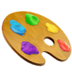 Paint on Palette Icon