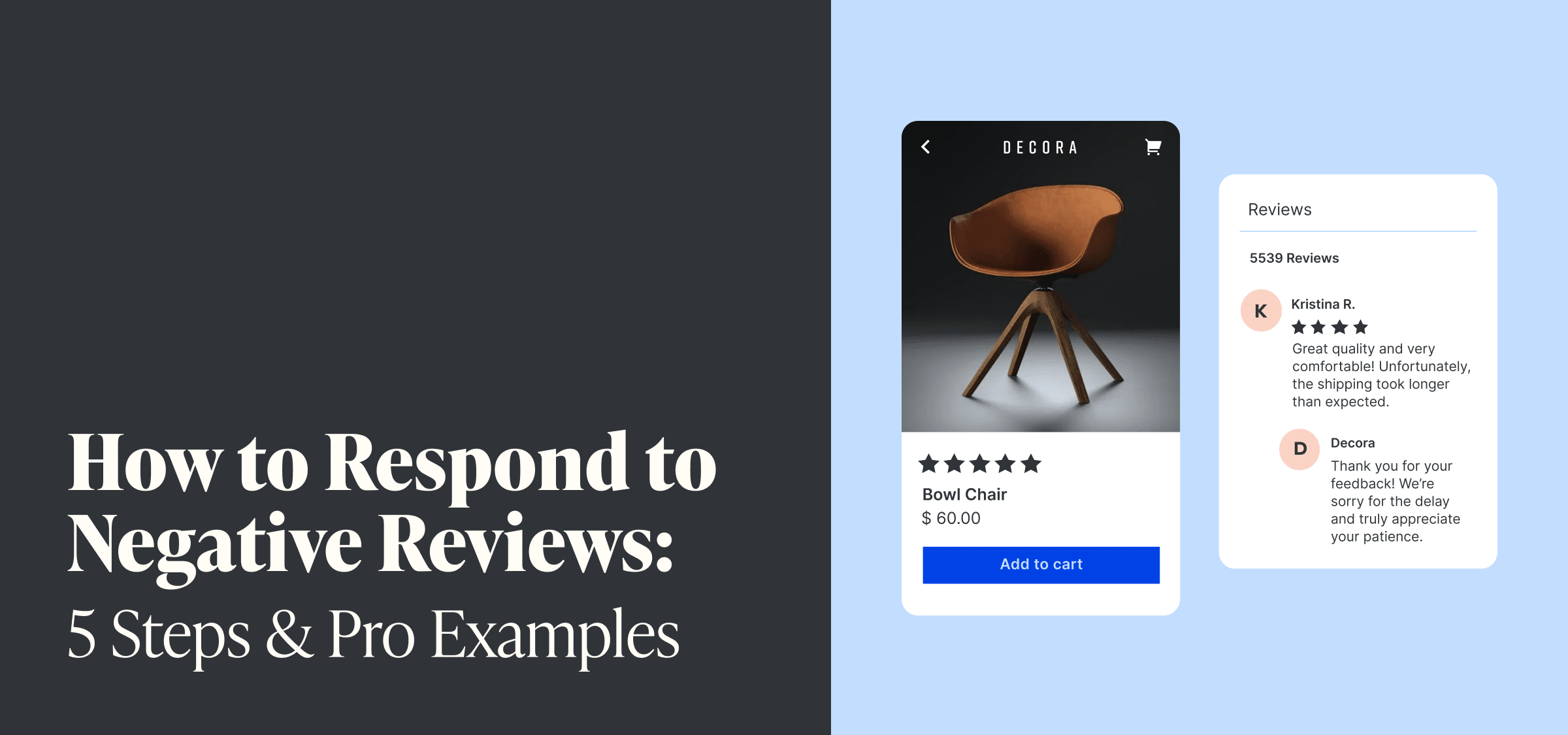 Reageren op negatieve recensies: 5 stappen en voorbeelden