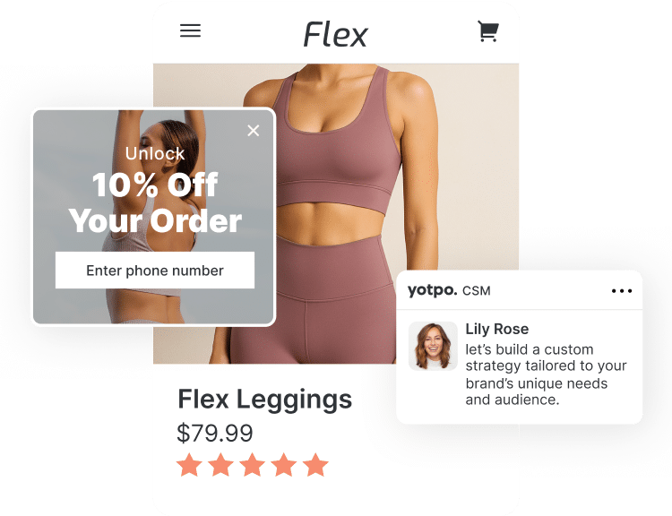 Main mobile interface