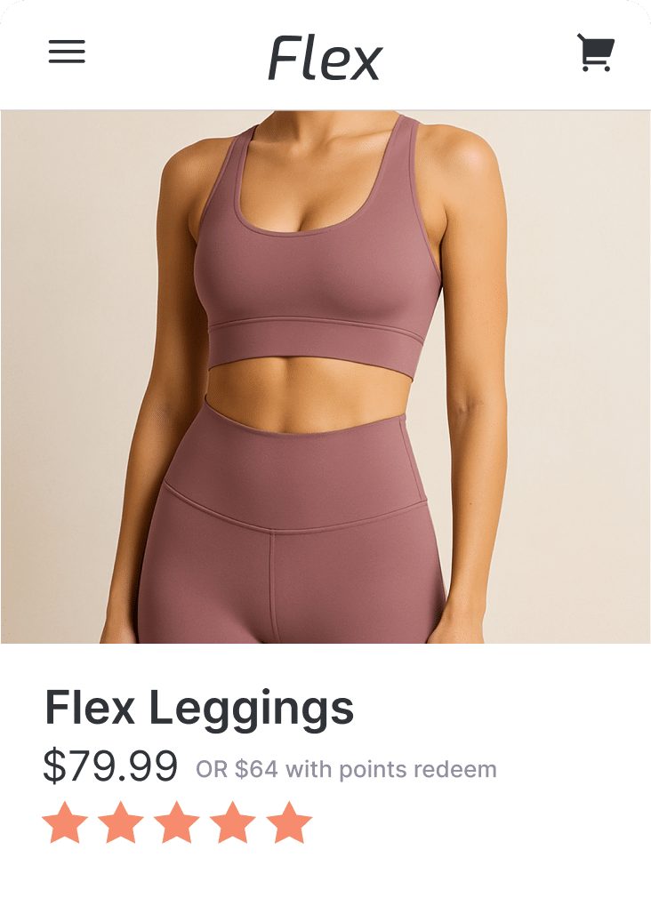 Main mobile interface