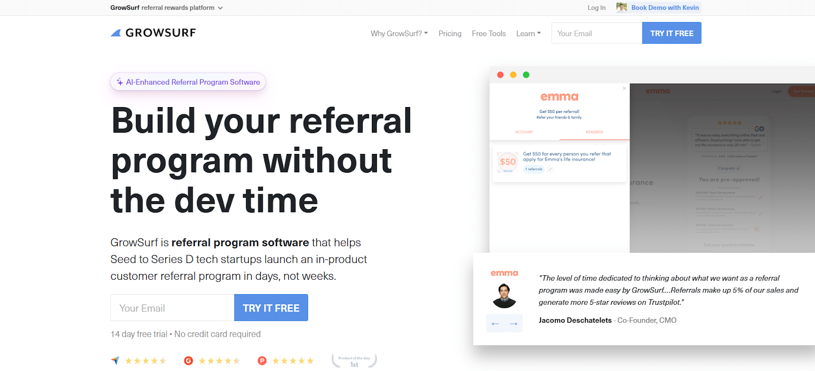 top 10 best referral marketing platforms for 2025 google docs 4 Haut 10 des meilleures plateformes de Referral Marketing pour 2025 9