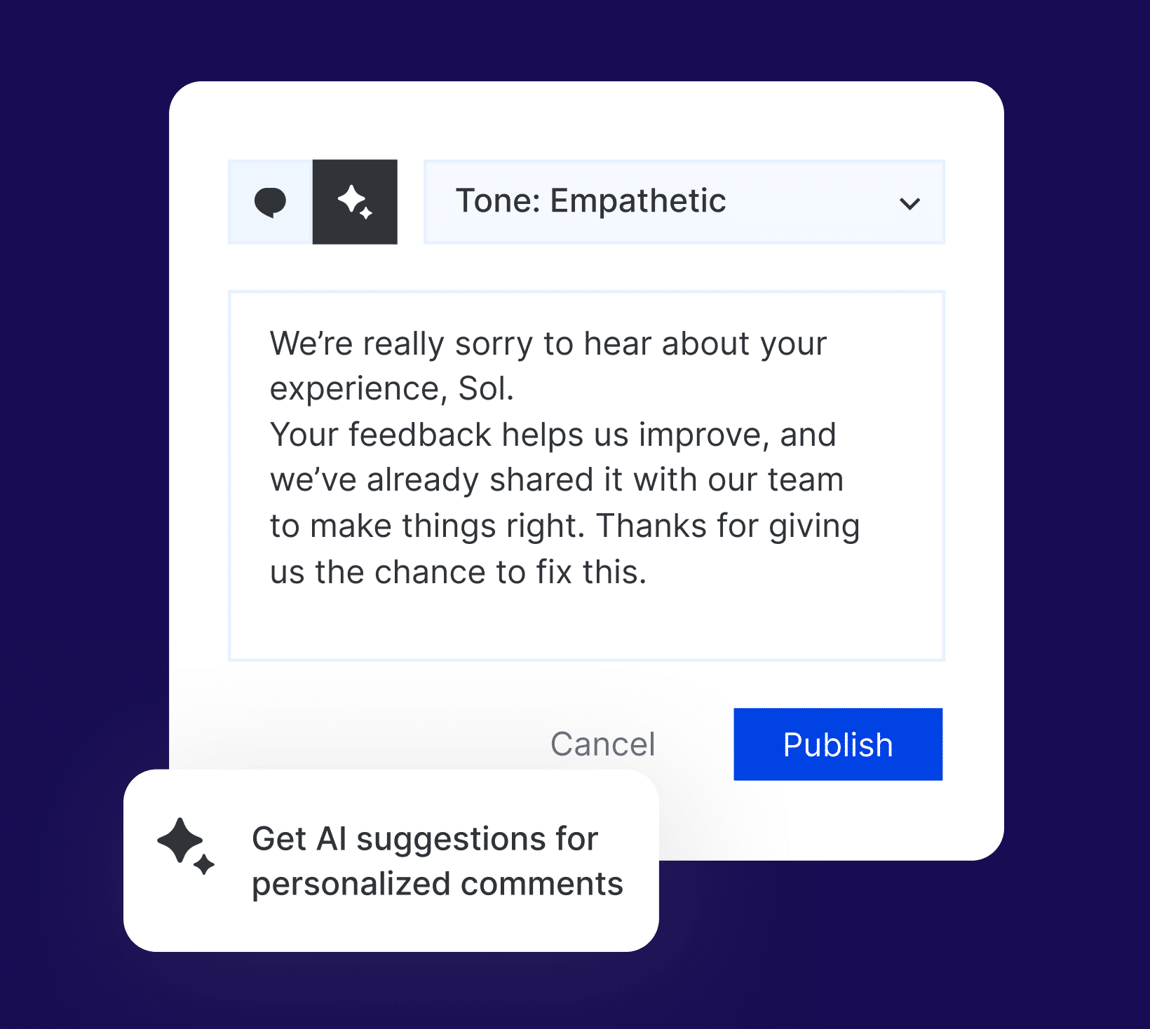 Respond to Negative Reviews