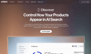 Yotpo Discover Page Screenshot